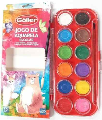 AQUARELA C/ 12 GOLLER 6056